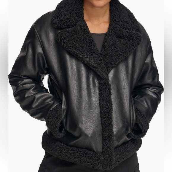 Levi Strauss & Co Jackets & Blazers - Levi’s Faux Leather Jacket